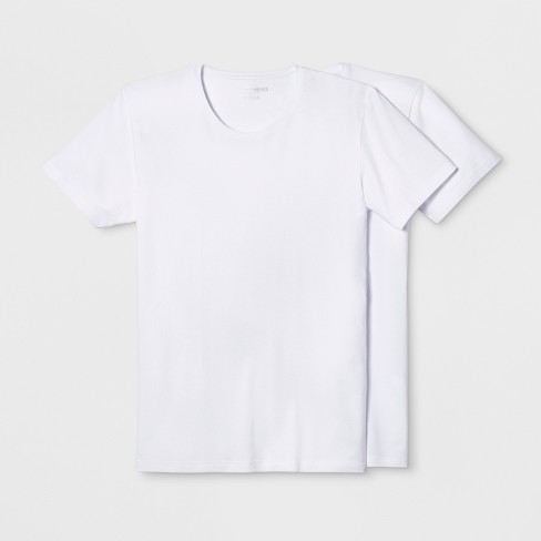 TJ | Tommy John™ Men's V-Neck Short Sleeve T-Shirt 2pk - White S