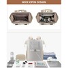 Laptop Backpack for Women, 15 Inch Work Laptop Bag with USB Port, Fashion Teacher Nurse  Computer Bag - 3 of 4