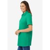 Woman Within Women's Plus Size Perfect Short-Sleeve Polo Shirt - 4 of 4