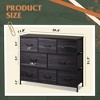 8 Drawer Dresser for Bedroom, Fabric Storage Unit, Large Drawer Chest for Entryway & Living Room - 3 of 4