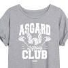 Women's - Marvel - Thor Asgard Lift Club Oversized Graphic T-Shirt - 2 of 4