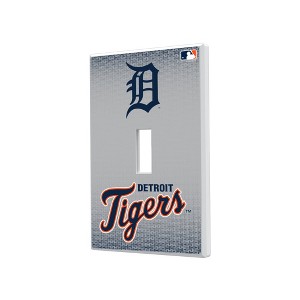 MLB American League Teams Linen Hidden-Screw Light Switch Plate for Single Toggle - 1 of 4