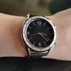 Insten Bezel Ring For Samsung Galaxy Watch 3 41mm Bezel Ring Adhesive Cover, Stainless Steel, Anti Scratch Protection (Silver Ring with Black Number) - 2 of 4