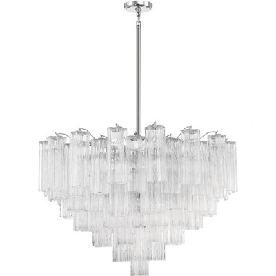 Crystorama Lighting Addis 16 - Light Chandelier in  Polished Chrome