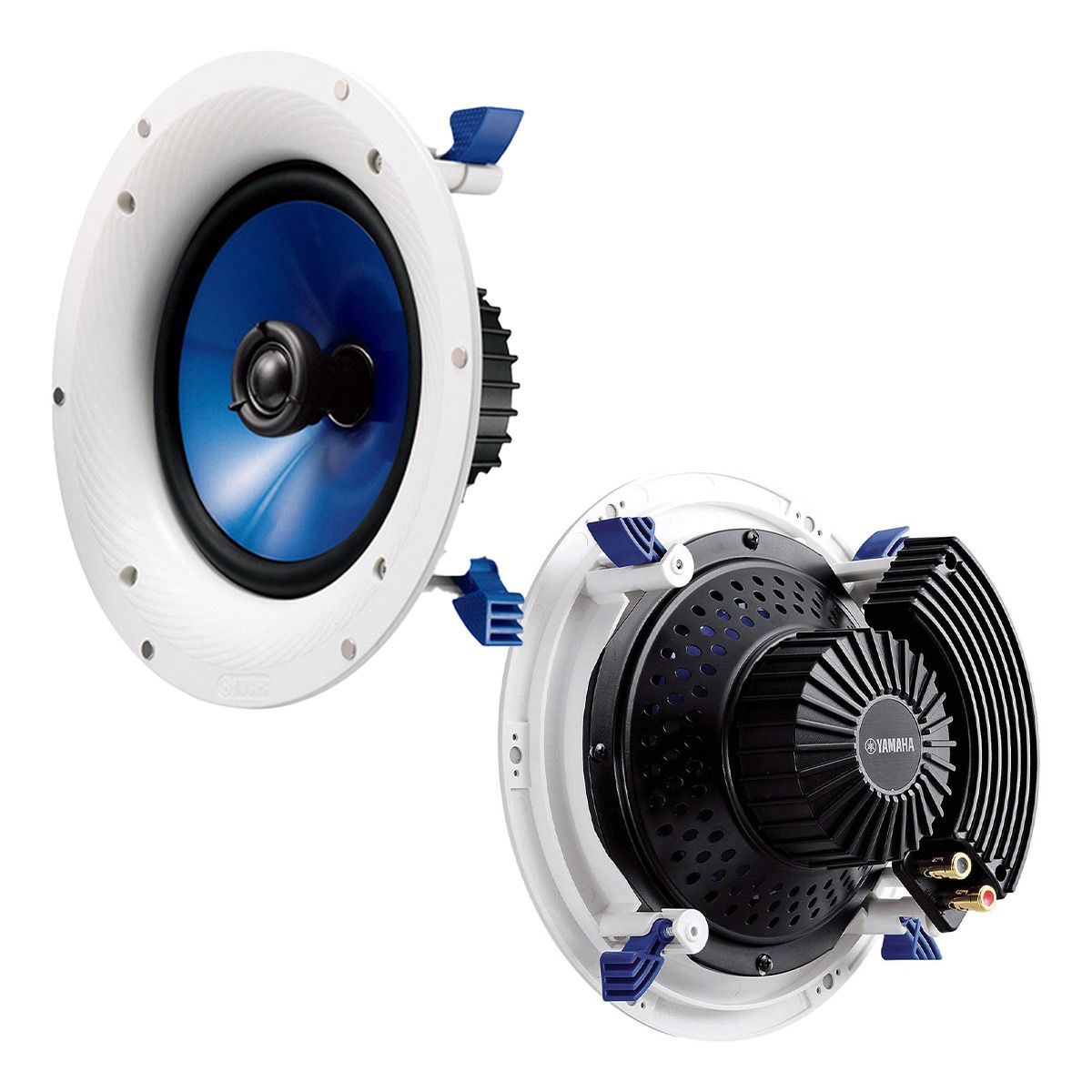 Yamaha NS-IC800 140 Watt 8 Inch 2 Way In Ceiling Speakers - Pair (White) - thumbnail 2