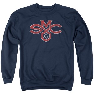 Saint Marys College Of California Official Distressed Primary Logo Adult Crewneck Sweatshirt - 1 of 4