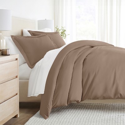 3 Piece Duvet Cover & Shams Set - Soft and Breathable, Double Brushed Microfiber, Wrinkle Free - Becky Cameron