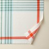 60"x84" Multi Plaid Woven Tablecloth Cream - Hearth & Hand™ with Magnolia - 3 of 3