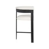 Meridian Furniture,Romeo Cream Vegan Leather Counter Stool, Set of 2 - 4 of 4