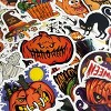 Wrapables Waterproof Vinyl Stickers for Water Bottles, Laptop, Phones, Skateboards, Decals for Teens, 100pcs, Trick or Treat - 4 of 4
