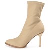 Journee Collection Womens Gizzel Almond Toe Stiletto High Ankle Booties - 2 of 4