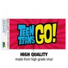 Teen Titans Go! Logo Automotive Bumper Sticker - 3 of 4