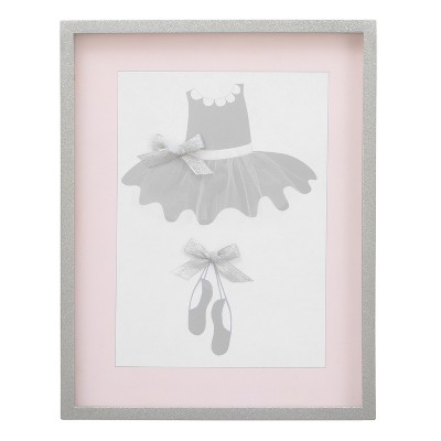 nojo ballerina bows 4 piece crib bedding set