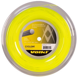 VOLKL Cyclone | Tennis Racquet String | Spin & Control | Ten-sided co-polymer - 1 of 1