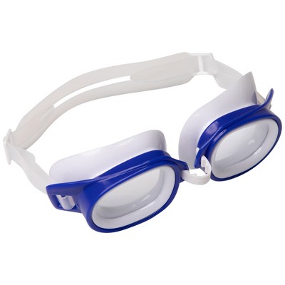 Swim Central Children's Recreational St. Lucia Swimming Pool Goggles - 6.25" - Blue