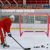 Racxily 72"x48" Steel Street Hockey Goal Set ¨C Durable Indoor/Outdoor Hockey Net with Reinforced Netting, Easy Assembly, Portable - 3 of 4