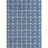 Unique Loom Outdoor Coastal Ahoy Solid Print Woven Area Rug - 2 of 4
