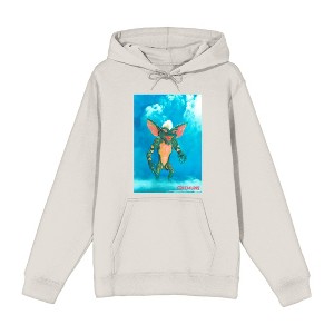 Gremlins Monster On Smoky Background Adult Long Sleeve Hoodie - 1 of 3