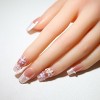 LOVELAY CREATIONS Pink French Cat Eye Press-On Nails with Butterflies - 2 of 2