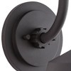 Franklin Iron Works Arnett Rustic Industrial Farmhouse Outdoor Barn Light Fixture Black Gooseneck 10 1/2" for Exterior Deck House Porch Patio Outside - 3 of 4