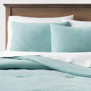 Lustrous Velvet Comforter & Sham Set - Threshold™