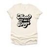 Simply Sage Market These Are The Days Retro Short Sleeve Tee - 2 of 4
