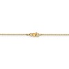 Black Bow Jewelry 1mm 14k Yellow Gold, Box Chain Necklace - 4 of 4