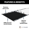 Taylor Made Black PTX Power Shade for Boats Under 26ft - Model 2021026252_68. - 3 of 4