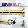 Attop Drill-Free Tension Shower Curtain Rod, 1-Inch Non-Slip Rustproof, Adjustable 28-74 Inch - 3 of 4