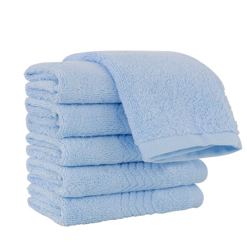 PiccoCasa Luxury Washcloth Soft and Absorbent 100% Cotton for Daily Use 6 Piece, 2 of 9