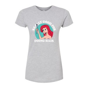 Women's - Disney - Really Good For Doing Hair Fitted Graphic T-Shirt - 1 of 3