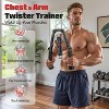 FLYBIRD Chest & Arm Twister Trainer, Hydraulic Power Chest Press Machine 22-440lbs for Upper Body Strength Training - 2 of 4