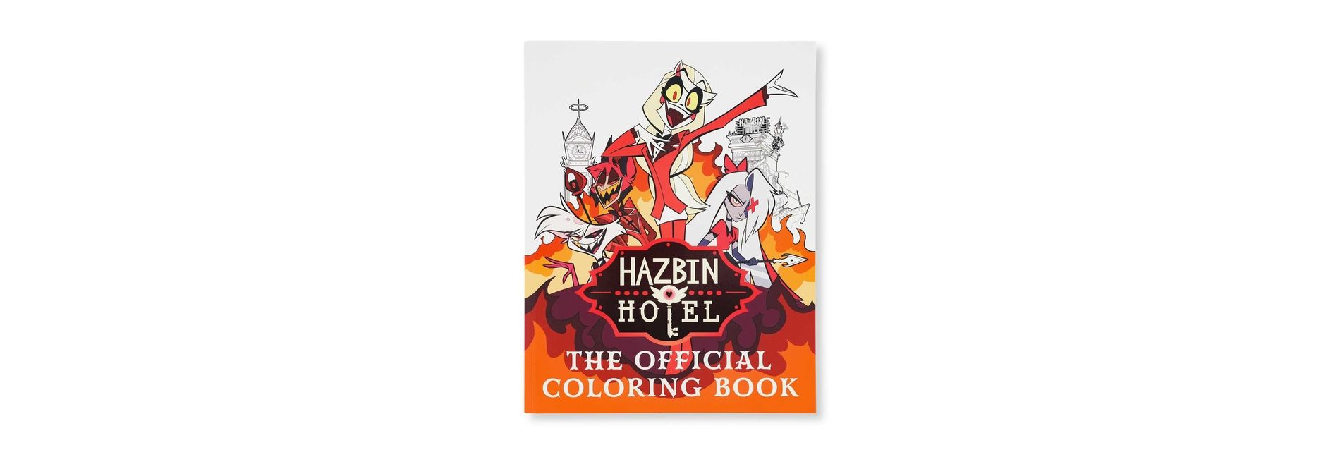 Hazbin Hotel: The Official Coloring Book - by  Insight Editions (Paperback)