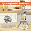 Commercial Vegetable Chopper Stainless Steel French Fry Cutter With 4 Type Blades - 4 of 4