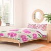 Deny Designs Lindsey Kay Collective Disco Ball Cherries Duvet Cover Bedding Set Cream - 2 of 4