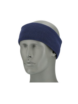 Refrigiwear Unisex Double Layer Acrylic Knit Headband (navy, One Size ...