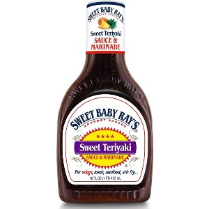 Sweet Baby Ray's Sweet Teriyaki Marinade & Wing Sauce - 16oz - 1 of 3