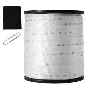 VEVOR Polyester Pull Tape, 3/4" x 528' Mule Tape Flat Rope, 2500 lbf Tensile Capacity, Printed Webbing Cable Pulling Tape - 1 of 4