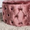 Zelfa New Velvet Ottoman - Christopher Knight Home - 3 of 4