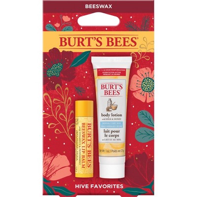 Burt's Bees Hive Favorites Beeswax Lip Balm Gift Pack - 2pk