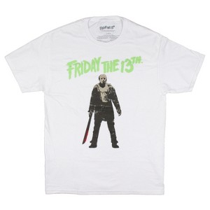 Friday the 13th Womens' Jason Vorhees Boyfriend Fit Graphic Print T-Shirt - 1 of 3