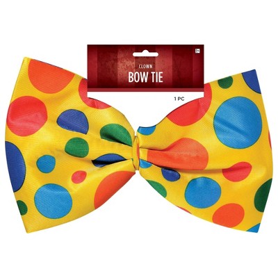 Adult Clown Bow Tie Accessory Halloween Costume