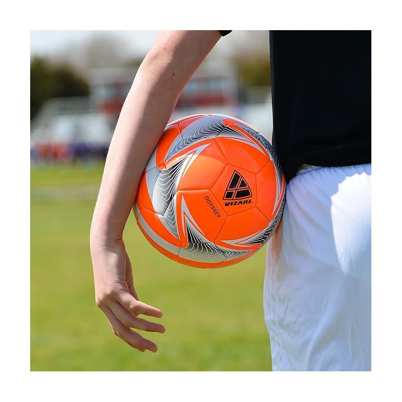 Vizari Odyssey Soccer Ball – Adults & Kids Football with Optimal Air Retention - Perfect for Training and Matches Colour, 4 of 6
