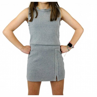 Girl Rayon Rib Skort - Tenly