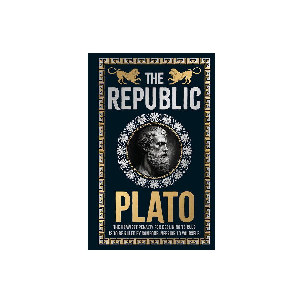 The Republic (Deluxe Hardbound Edition) - by Plato (Hardcover)