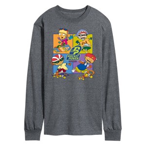 Men's - Rocket Power - Skate Life Long Sleeve Graphic T-Shirt - 1 of 4