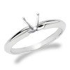 Pompeii3 4-Prong Solitaire Engagement Ring Setting White Gold 14K - 2 of 3