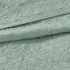 Sapphtopaz 3-Piece Reversible Quilt Set, Cottage-Inspired Stitch Pattern Sheet Set, Bedding Comforter Set for Women, Men, Kids & Teens - 4 of 4