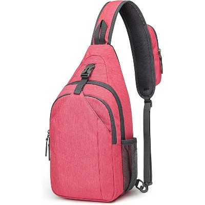 Everyday Carry Sling Bag with RFID Protection, Lightweight Anti-Theft Crossbody Backpack for Hiking, Travel