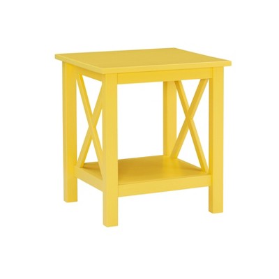 Small shop yellow table